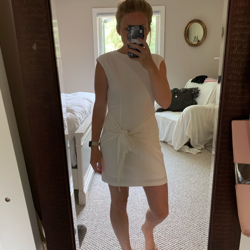 F21 off white dress